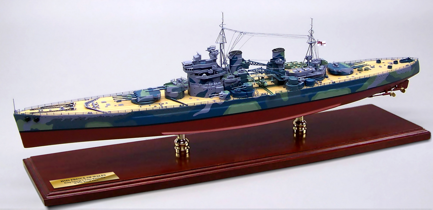 □英国戦艦プリンス オブ ウィエールズ(HMS PRINCE OF WALES)、1/350,1
