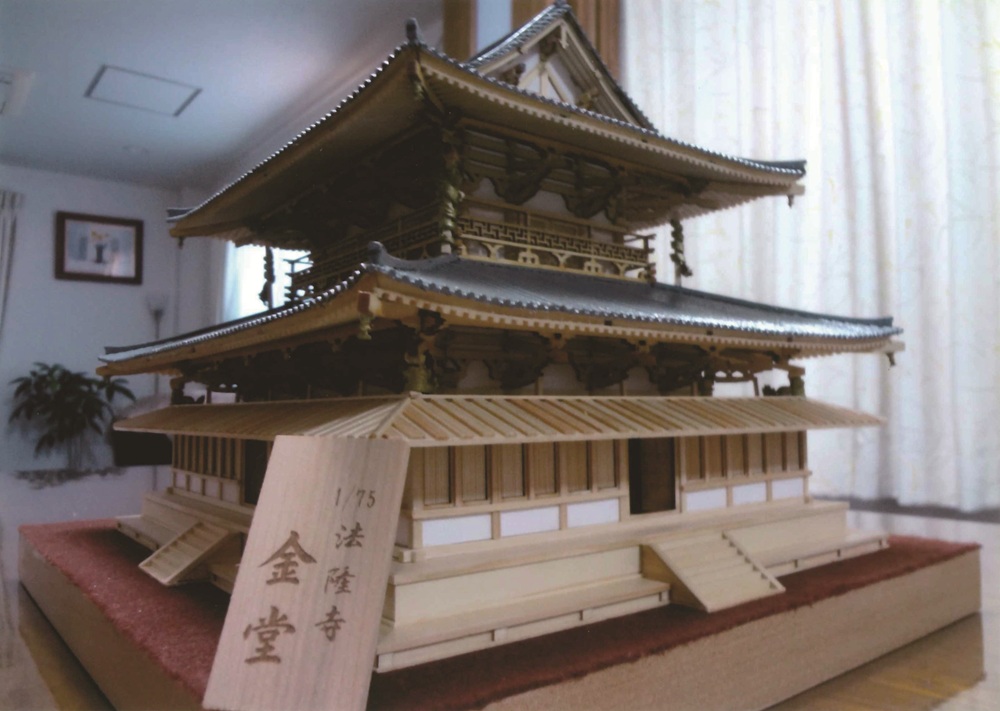 1/75法隆寺 金堂 – ウッディジョー