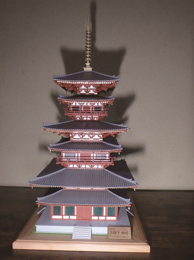 1/75薬師寺西塔 1/120平等院鳳凰堂 – ウッディジョー