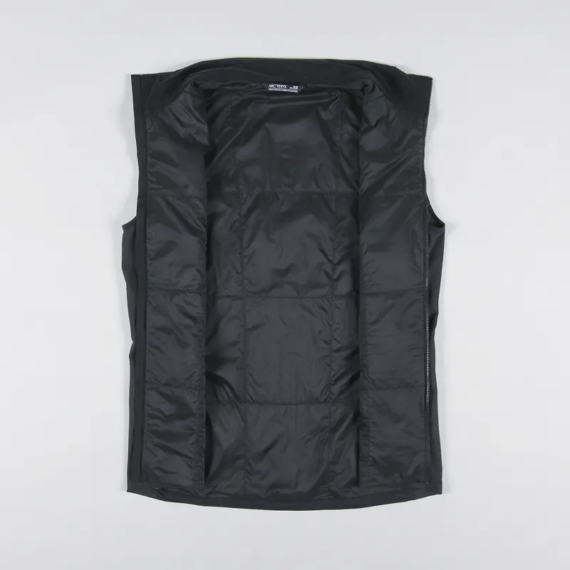 Arcteryx Mens Technical Atom SL Vest Black Insulated Gilet