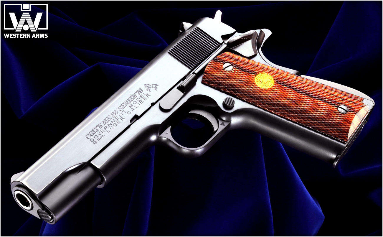 WA【コルト】ガバメント MkIV シリーズ70／9ミリ・ルガー」絶賛発売中