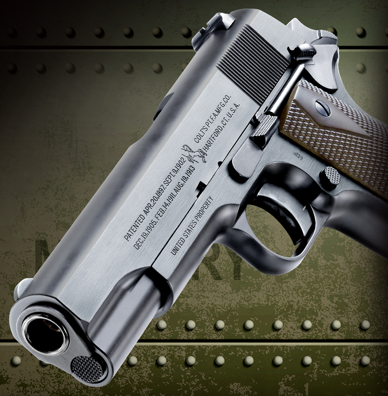 本日入荷しました「WA コルトM1911／ブラックアーミー」絶賛発売中