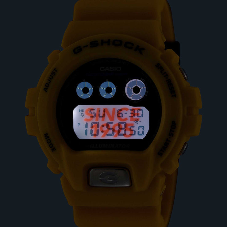 G-Shock DW6900 30th Anniversary Digital Yellow | Watches.com