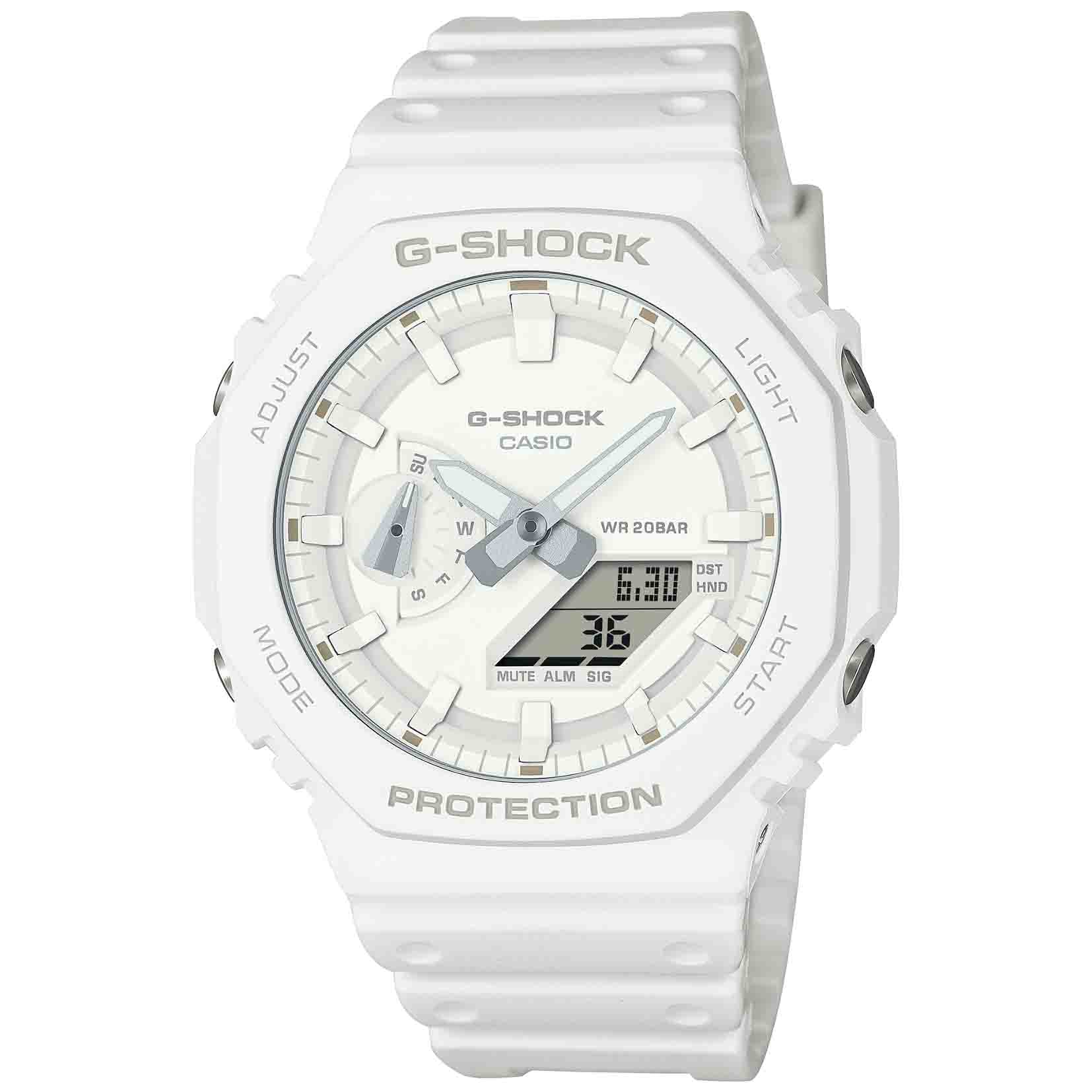 G-Shock GA2100 Ana-Digi White | Watches.com