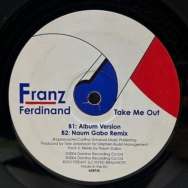 FRANZ FERDINAND / Take Me Out (Daft Punk Remix) (12) / Domino