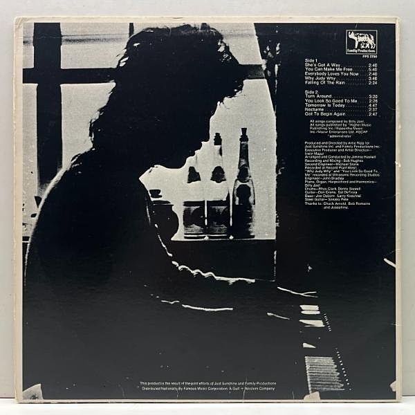 BILLY JOEL / Cold Spring Harbor (LP) / Family Productions