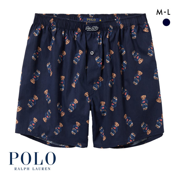 ポロ ラルフ ローレン Core Flag Sweater Bear Woven Boxer トランクス