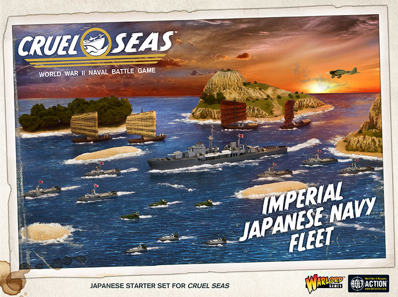 Imperial Japanese Navy, IJN, Fleet | Cruel Seas, Warlord Games