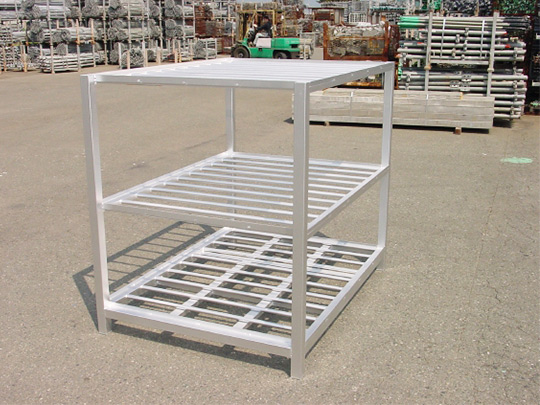 凍結棚（業務用冷凍庫ラック）｜倉庫用ラック オーダーメイド