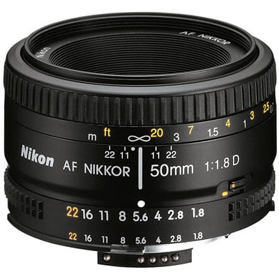 Nikon 50mm f1.8 D AF Lens | Wex Photo Video