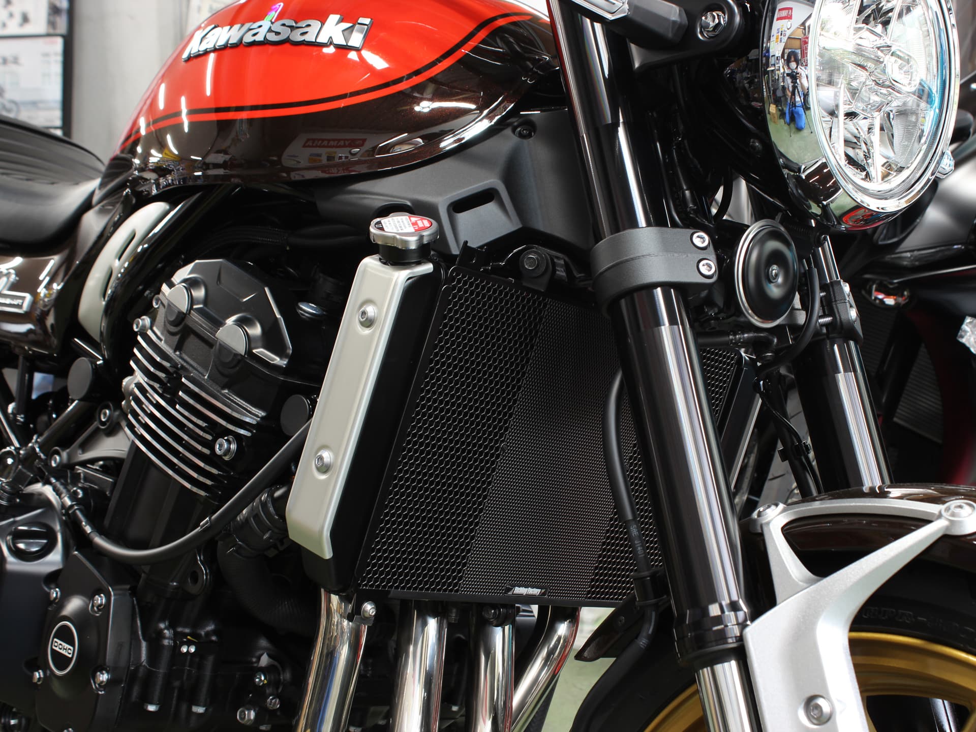 Z900RS(21~)用ラジエターコアガードSB