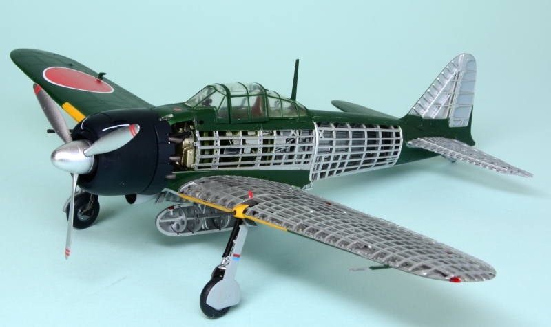 内部構造再現 零戦52型乙（トミーテック 1/48） ＞ 飛行機プラモデル