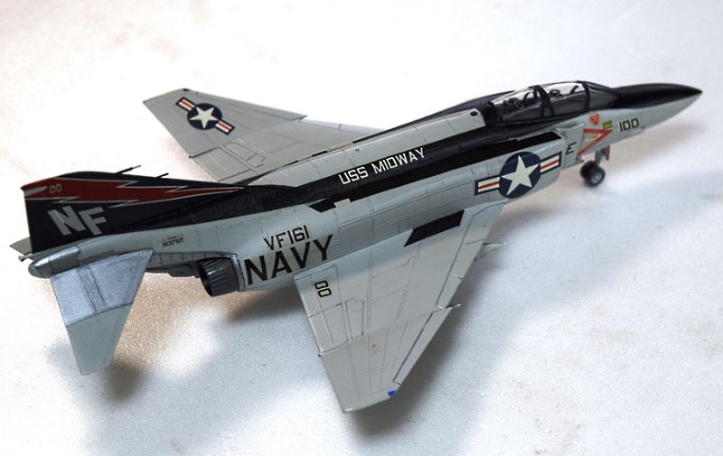 F-4J ファントムⅡ (ハセガワ 1/72（旧版）)＞ 飛行機プラモデル製作