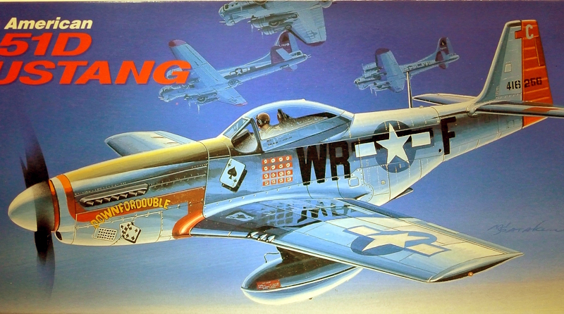 P-51D ムスタング（アカデミー 1/72）＞特集 世界の名機コレクション