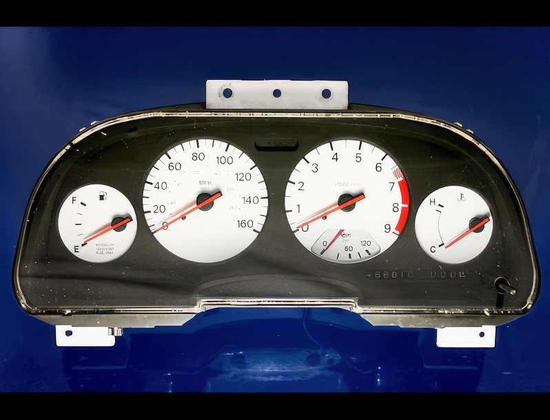 1992-1996 Nissan 300ZX Non-Turbo 2+2 Coupe White Face Gauges