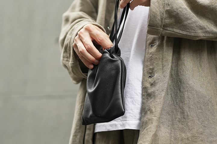 ドローストリングバッグ・BOURSE(L) (ブレスL)についてのお話