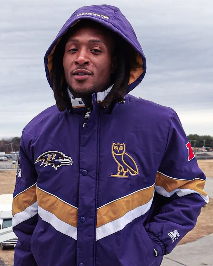 Shop Deandre Hopkins Ravens Jacket on Sale - William Jacket
