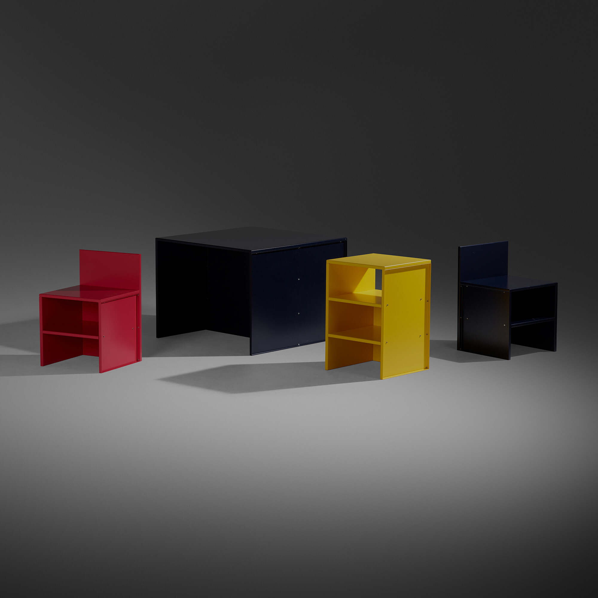 137: DONALD JUDD, Stool 2 with Angle < Design, 25 March 2021