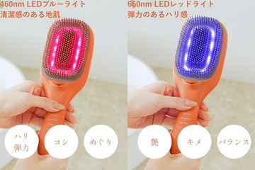 スカルプケア美髪ブラシ｜頭皮ケア・美髪ケア・EMS・光美容を1台で