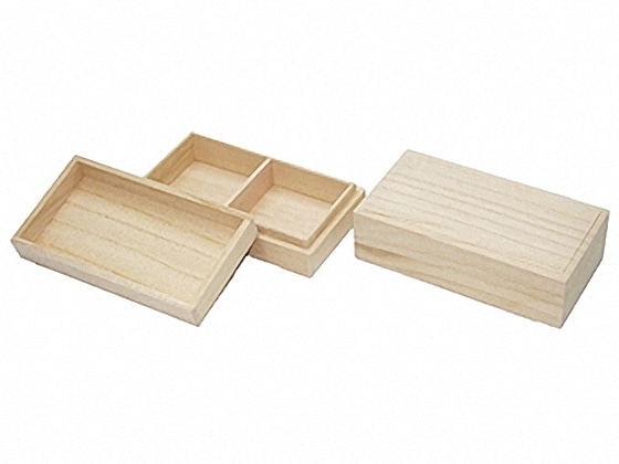 桐箱 紐なし蓋印籠 猪口2個入れ | 陶芸ショップ.コム / 陶芸用品・陶芸