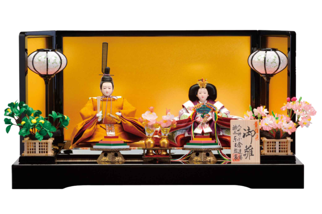 内裏雛は天皇皇后をイメージした雛人形 | 人形の東玉