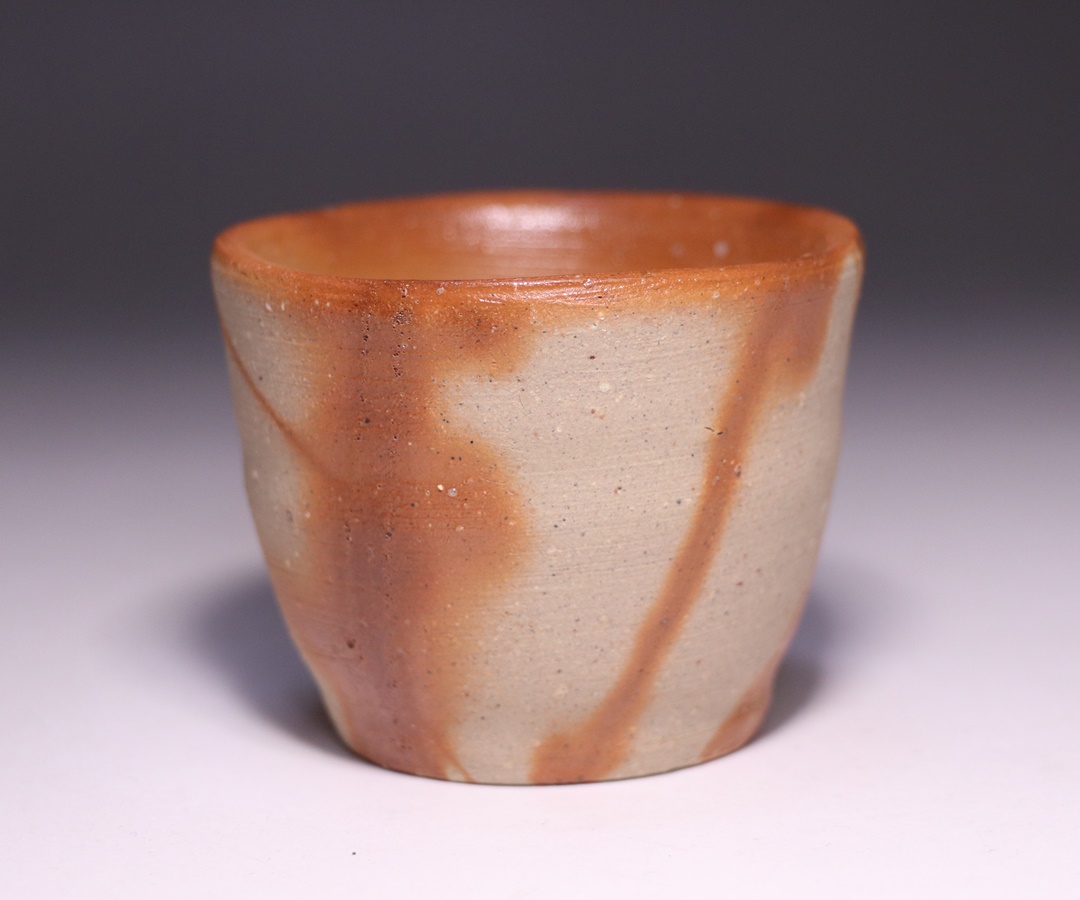 松田華山 作 「備前酒呑」 ～備前焼専門卸小売店 川口陶楽苑～