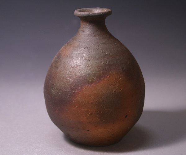 小山末廣 作 「伊部窯変徳利」 ～備前焼専門卸小売店 川口陶楽苑～