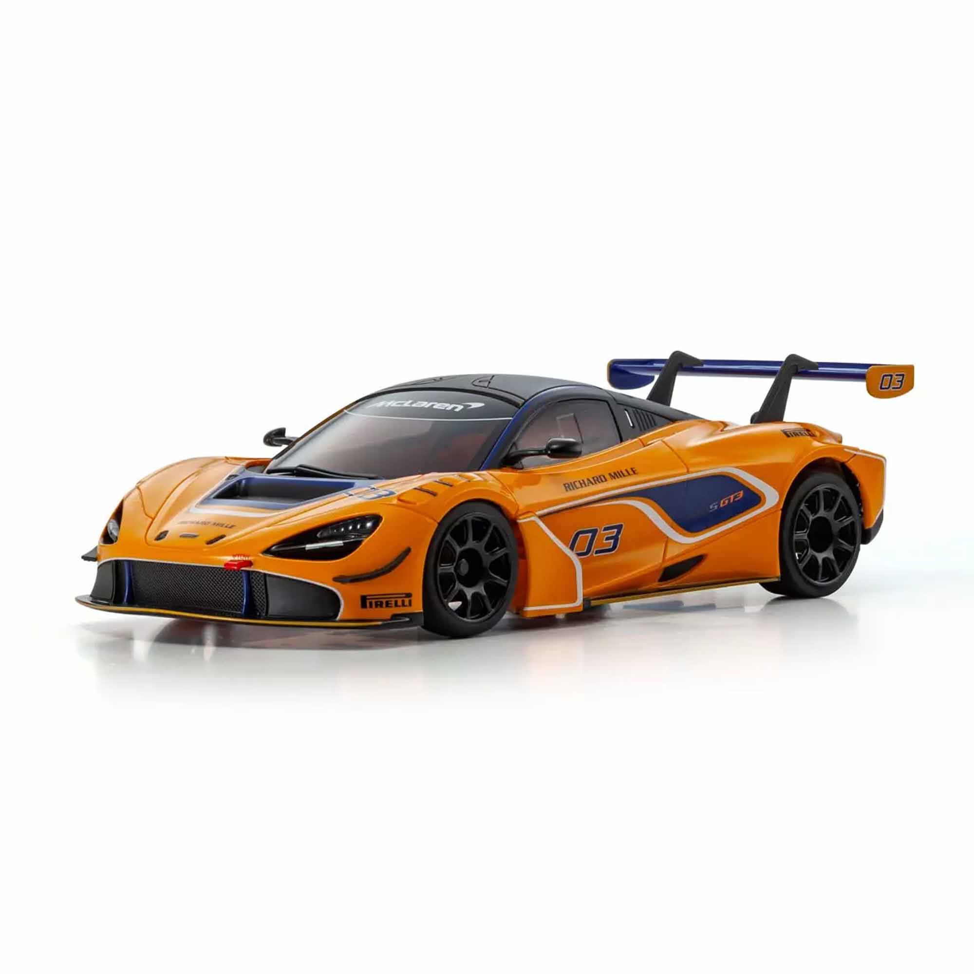 Kyosho 1/28 McLaren 720S GT3 Mini-Z RWD RTR, Orange | Tower Hobbies