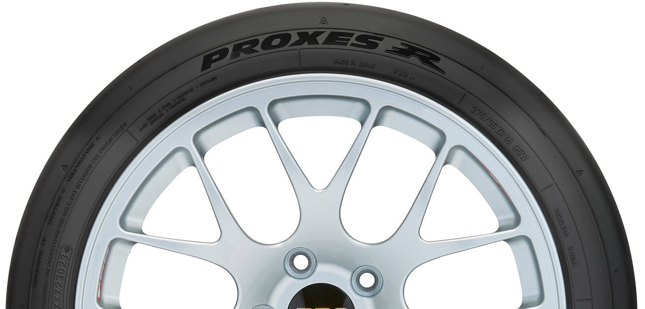 Proxes R, a DOT competition tire designed for ultimate performance