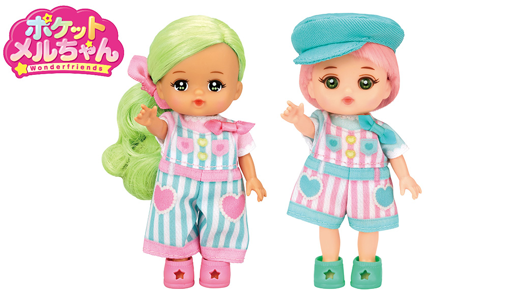 ポケットメルちゃんの新しいおともだち「サブレちゃん・スフレちゃん