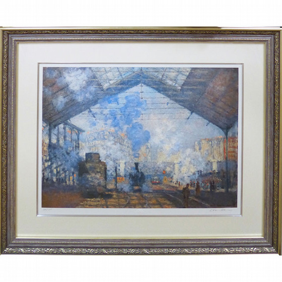 名画復刻 複製版画～STUDIO ART WALK USA～］クロード・モネ「サン