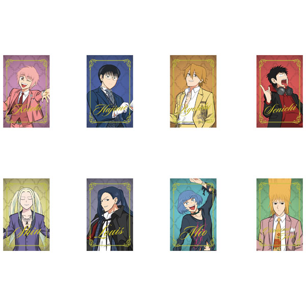 セット販売＞ランダム箔押しフォト風カード(全8種)【えぶホス感謝祭