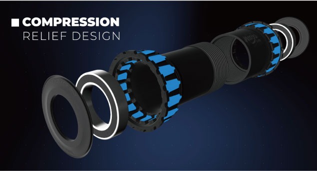 Ninja Bottom Brackets - BB38629P - TOKEN Cycling Products