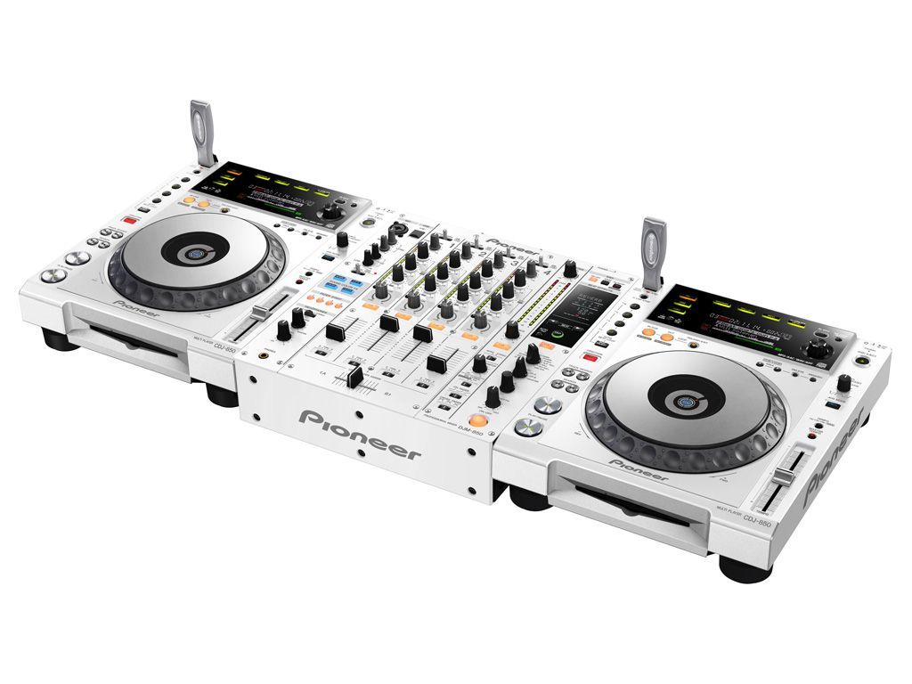 Buy Pioneer DJ set 2 x CDJ-850 W + DJM-850 W Online? | Pioneer DJ
