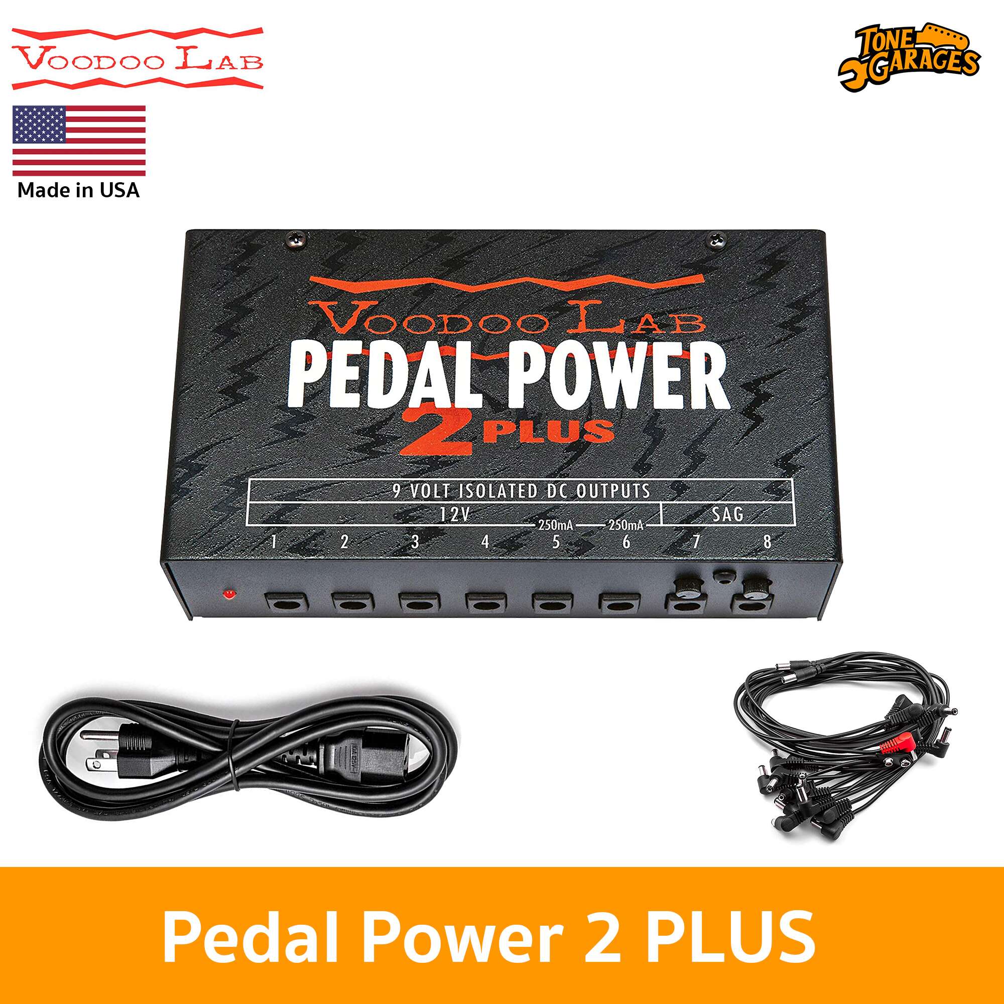 Voodoo Lab Pedal Power 2 Plus Power Supply – Tone Garages