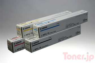 Toner.jp】CANON NPG-76 トナー 純正 (4色セット) | トナー