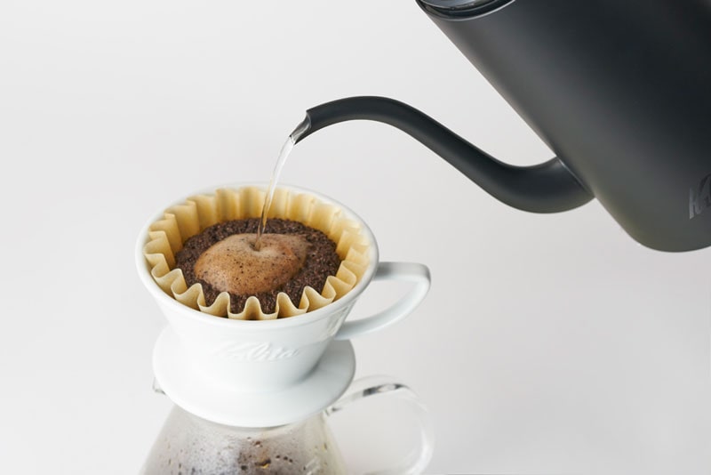 Kalita カリタ 電気ケトル ブラック KEDP-X1