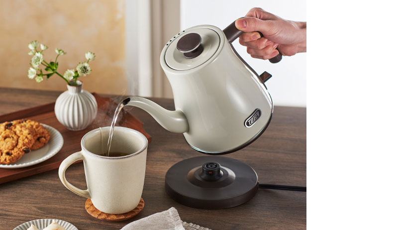 ラドンナ Toffy トフィー エレクトリックケトル 800ml アッシュ