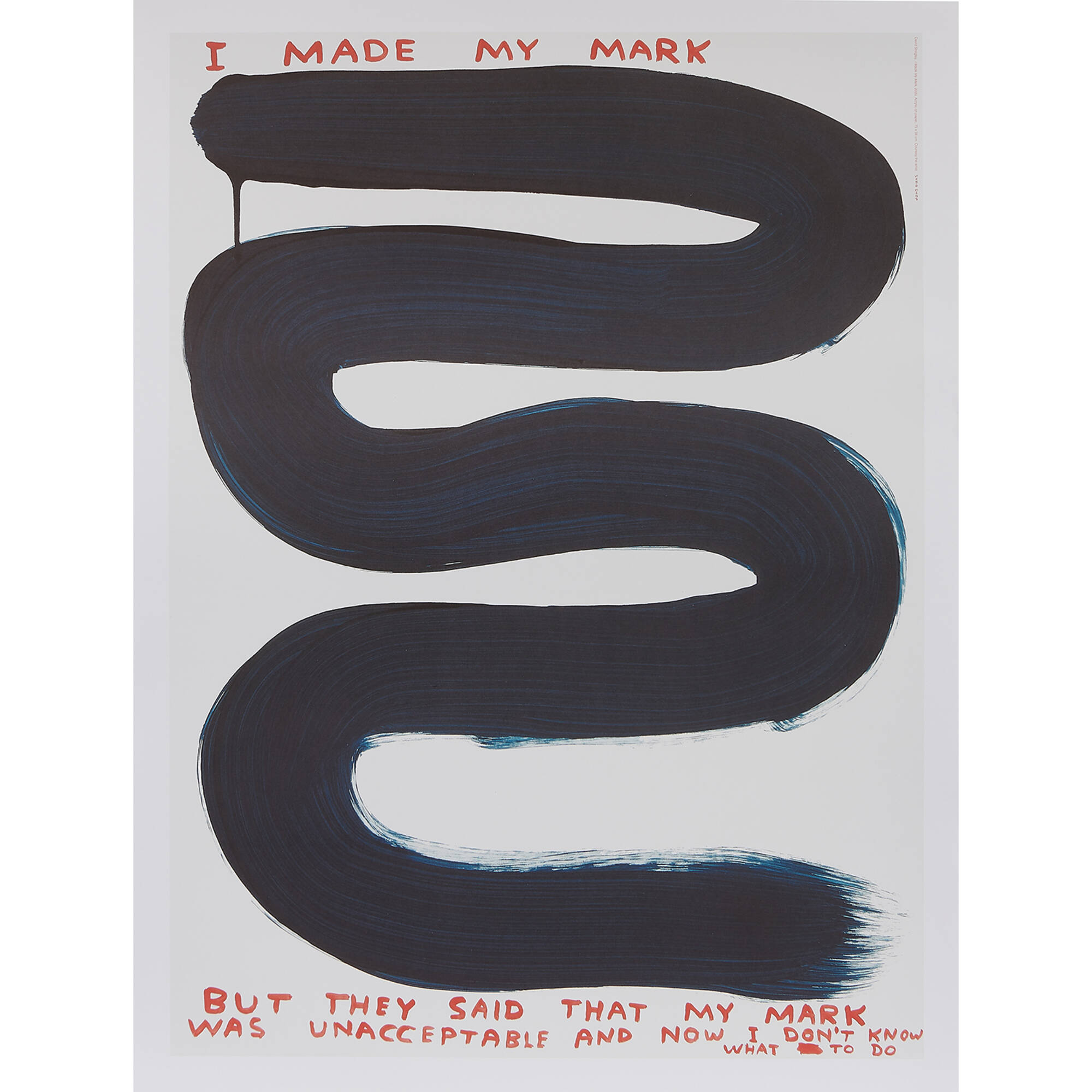 528: DAVID SHRIGLEY, Exhibition Posters, 2020-2021 (four works