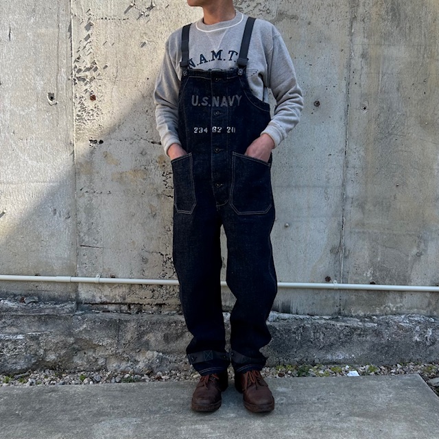 コリンボオーバーオールが入荷しましたMIDSHIPMEN'S BIB OVERRALL