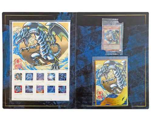 遊戯王】 遊戯王カードゲーム25周年「青眼の白龍」浮世絵風 限定OCG
