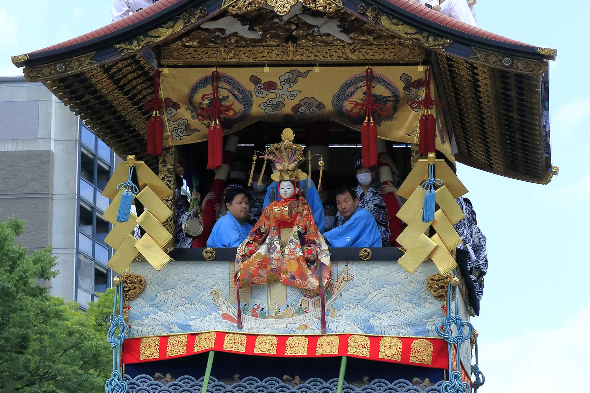 祇園祭2023年に披露 蘇る「下水引」に龍村美術織物が込めた想い - 龍村