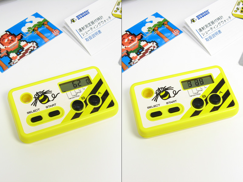 連射測定器付時計 シューティングウォッチ(復刻版) レビュー