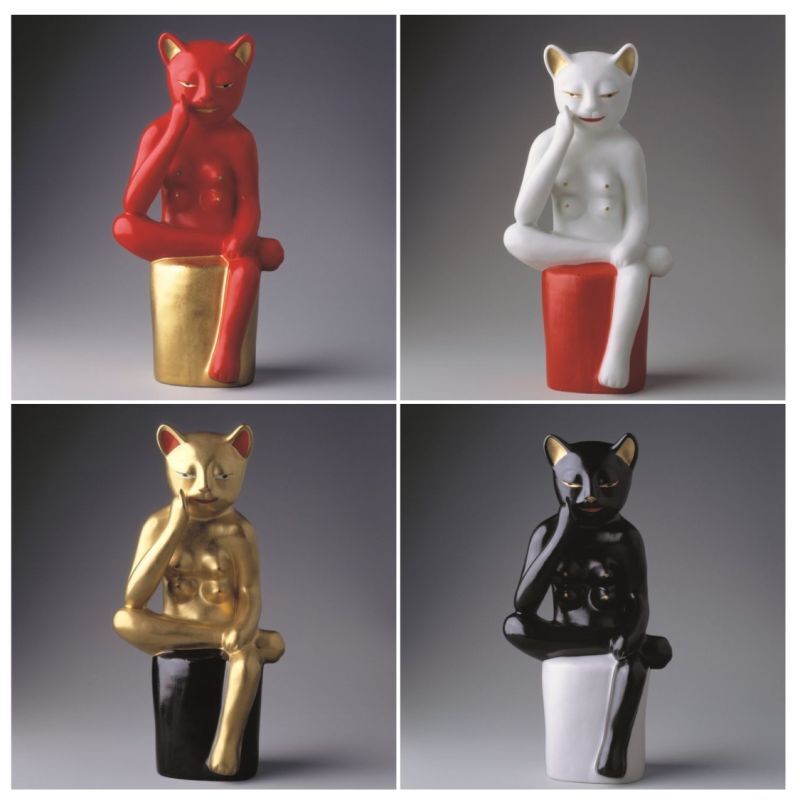 招福 招き猫と黒猫 1000ピースジグソーパズル 横尾忠則 未開封 2025年