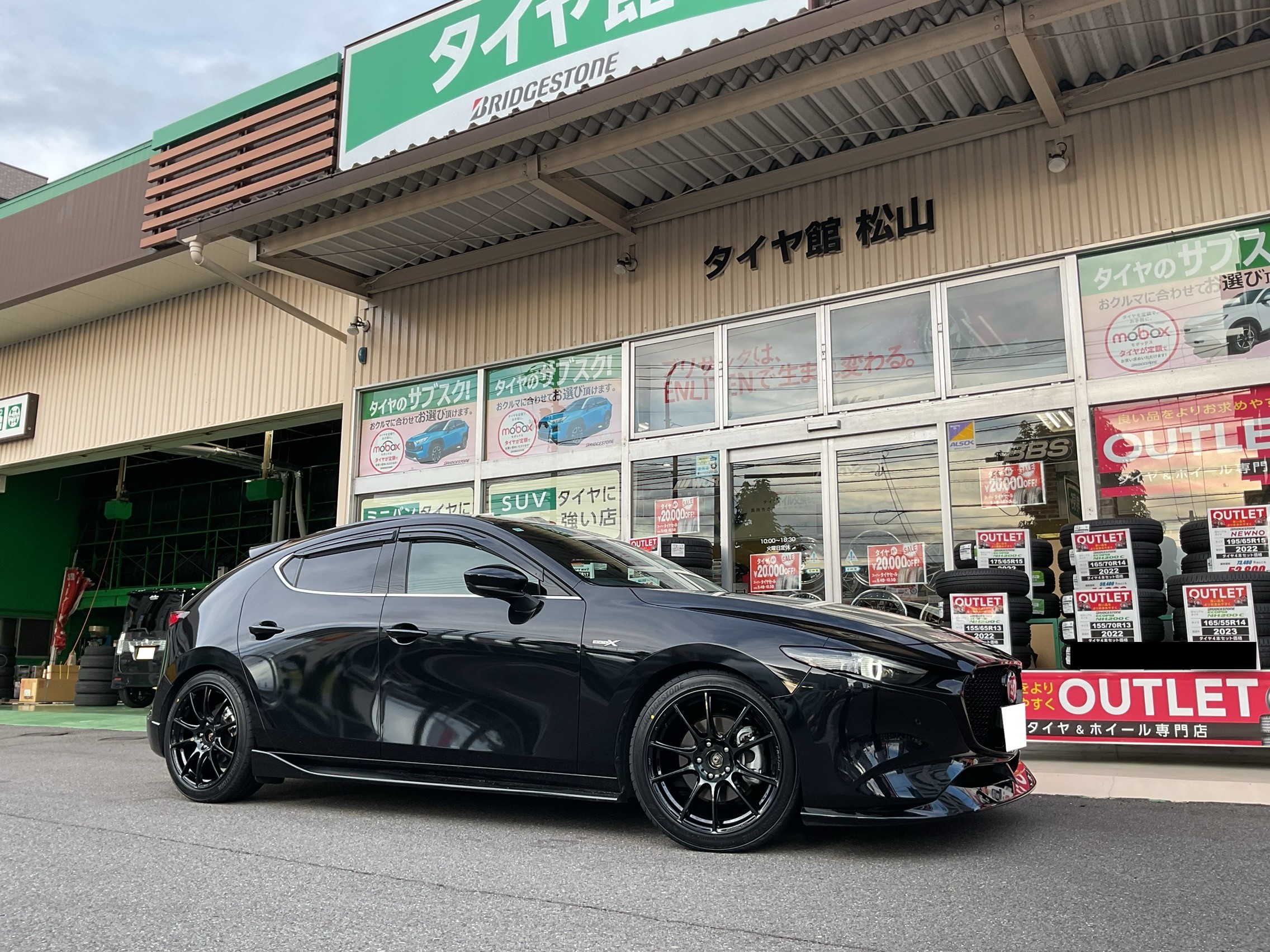 MAZDA3 スタッフマジ惚れホイール ウエッズスポーツSA-25R | 店舗お