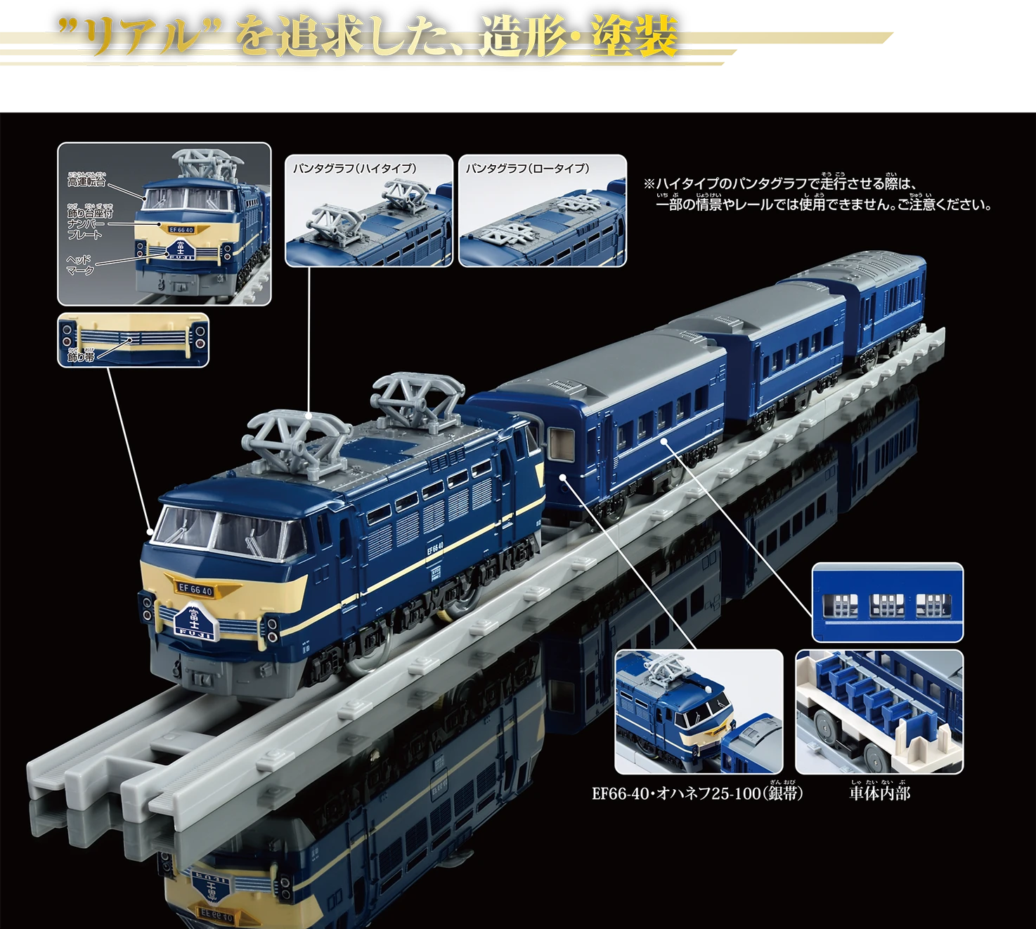 PLARAIL REAL CLASS｜寝台特急富士｜プラレール｜おもちゃのタカラ