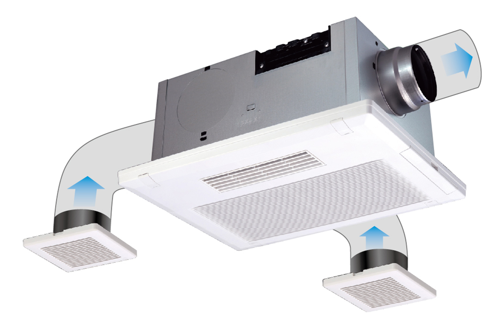 浴室換気乾燥暖房機3室換気電動ダンパー付き（浴室換気乾燥暖房機 BF