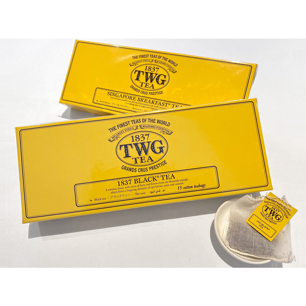 TWG Teaティーバッグ2種セットE（シンガポールブレックファスト・1837