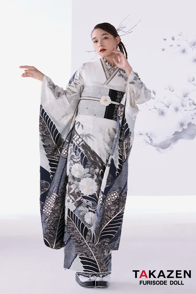 新作振袖紹介✨シックでかっこいい粋古典の振袖🎀｜成人式振袖・卒業式