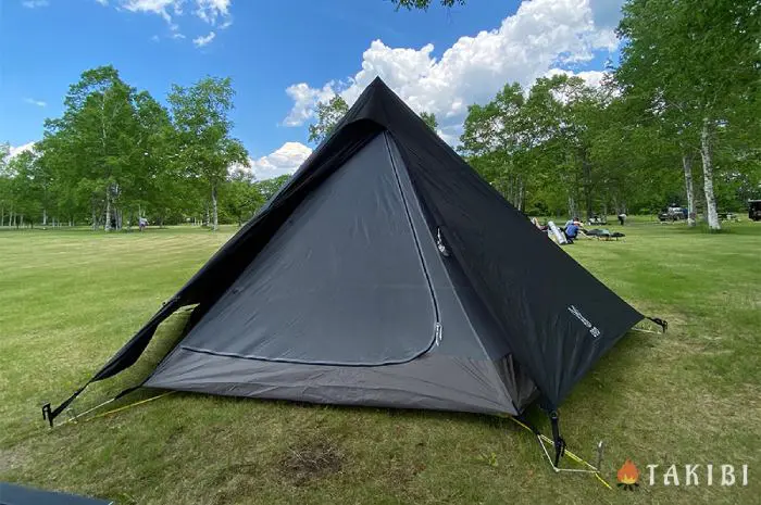 DOD】ワンポールテントM｜慣れれば10分で設営可能！嬉しい簡単設計